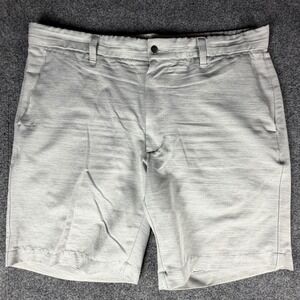 Callaway Mens Gray Heathered Performance Golf Shorts Size‎ 36 Stretch Space Dye